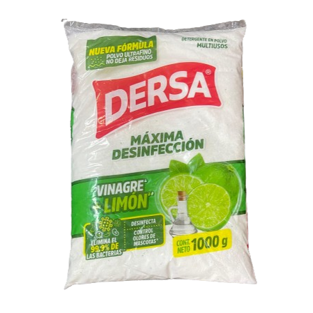 DETERGENTE DERSA VINAGRE LIMON X 1.000 GRAMOS Main Image