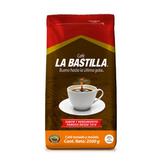 CAFE LA BASTILLA X 2500 GRAMOS NORMAL 