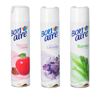 AMBIENTADOR EN SPRAY X 400 ML BONAIRE (UNIDAD)