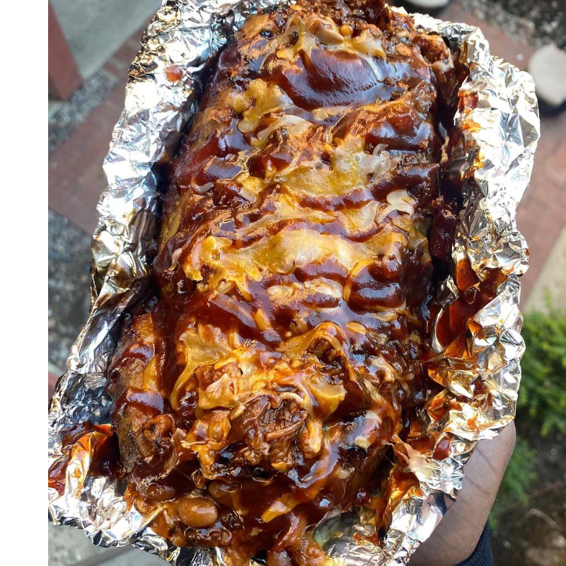 Loaded Brisket Baked Potato