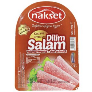 NAKSET KASREVI (INTENSIVE BULL MEAT) SALAM SLICE 100 g