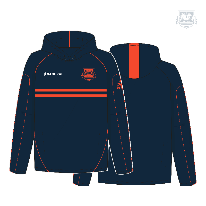 West End Rugby - Team Training Hoodie (Navy) Main Image