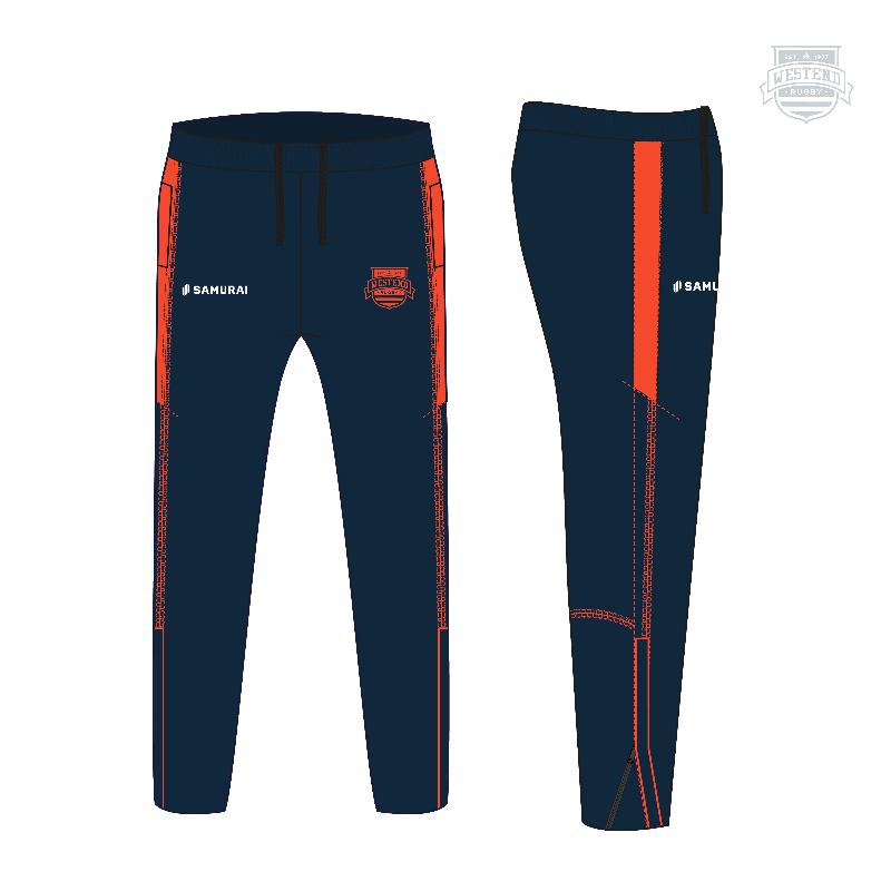 West End Rugby - Team Track Pants (Navy)  Main Image