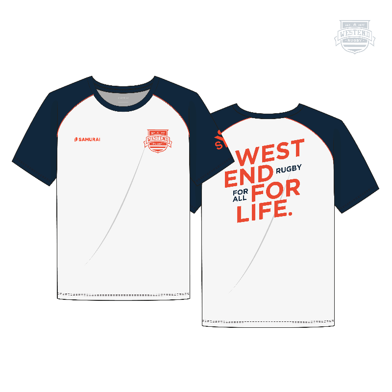 West End Rugby - Supporter Raglan Spirit Tee