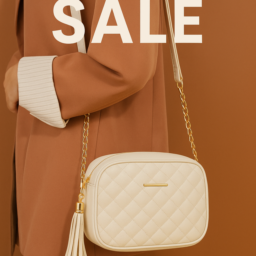 Elegant Quilted Slingbag For Women 