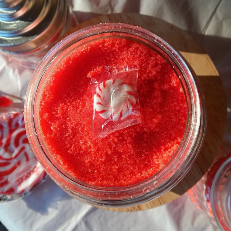 Peppermint Sugar Scrubs