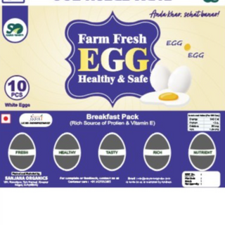 White Eggs (Pack of 10)