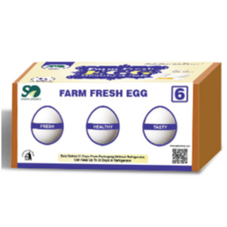 White Eggs (Pack of 6)