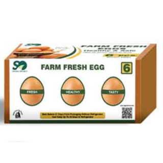 Brown Eggs (Pack of 6)