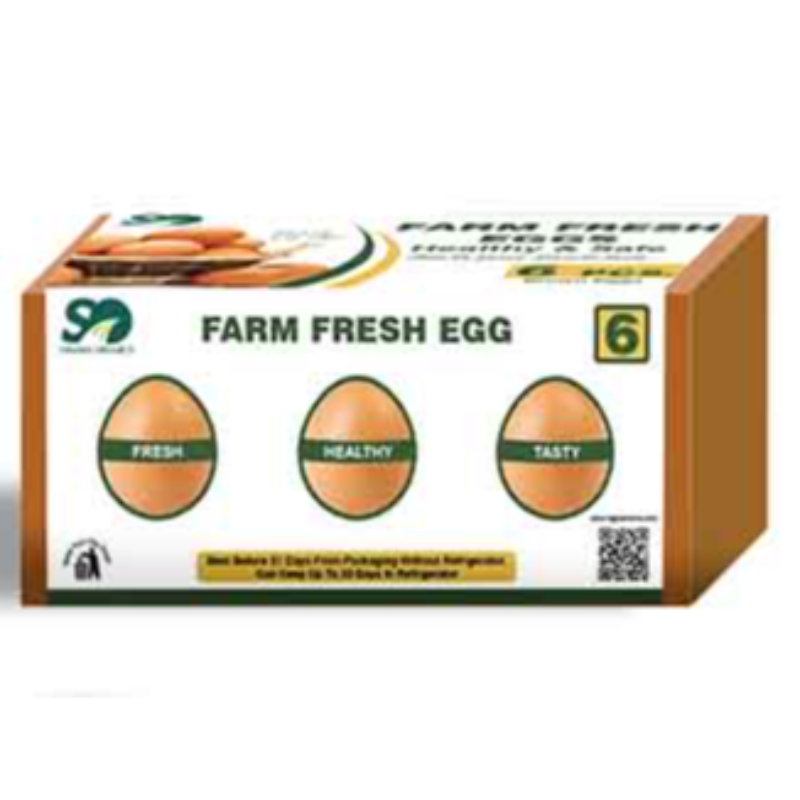 Brown Eggs (Pack of 6) Main Image