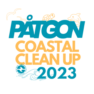 White Patgon Coastal Clean Up T-shirt