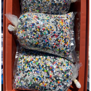 Bag of Plastic Pellets