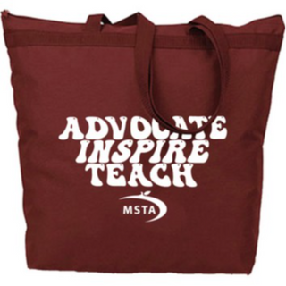 MSTA Large Zippered Tote