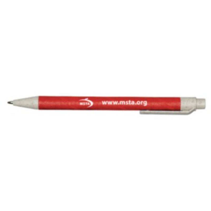 Recycled BioDegradable Clicker Pen Main Image