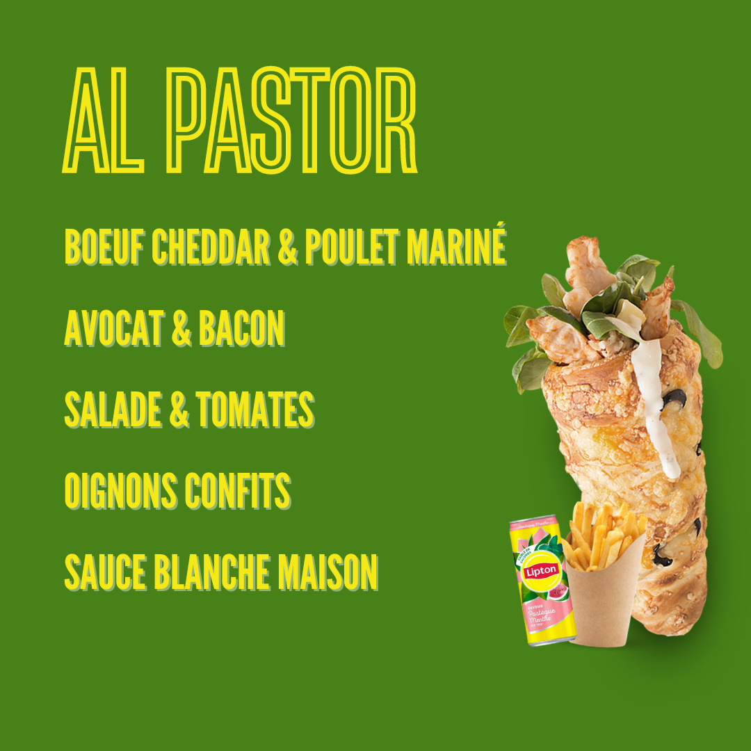 Menu Al Pastor