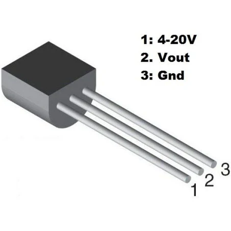 Temperature Sensor LM35 Image