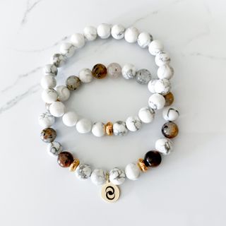Positive Thinking | Howlite Stack