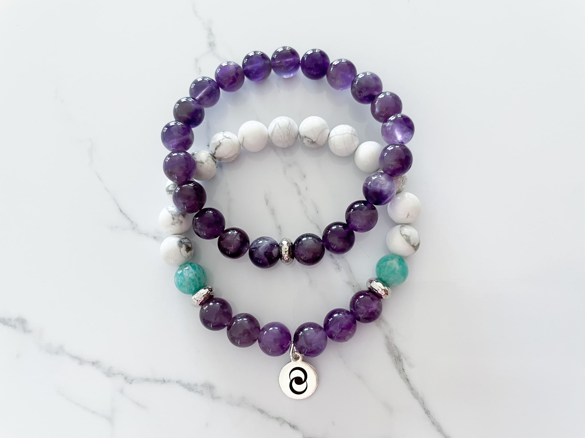 Health & Wellbeing | Amethyst Stack Large Image