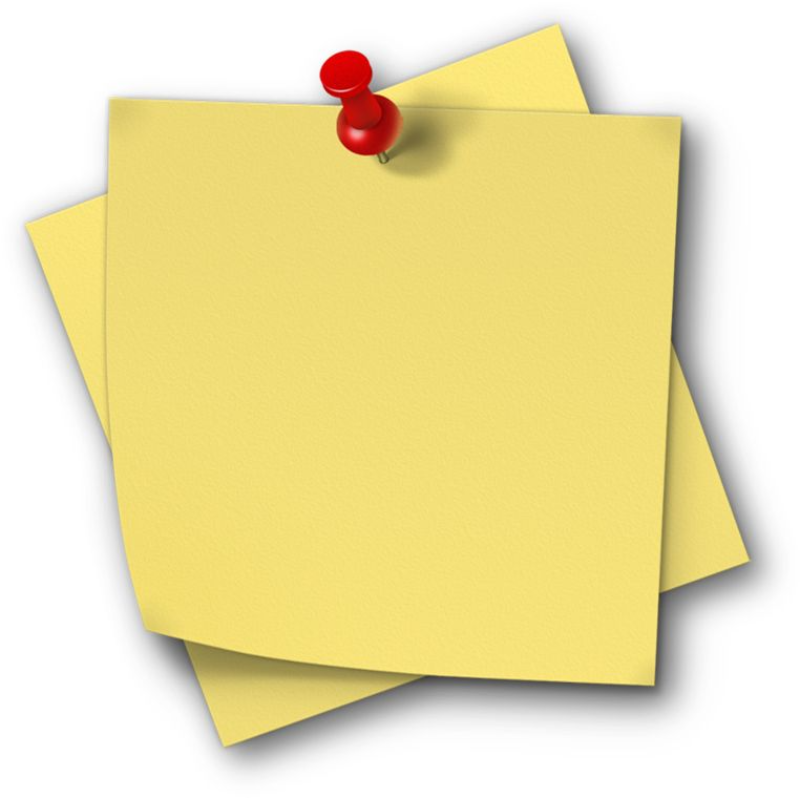Sticky note 