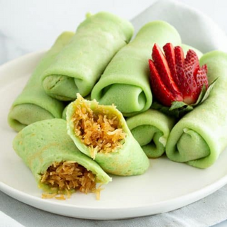 Pandan Pancakes