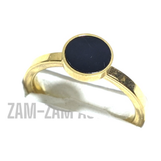 Cincin Titanium Gold Black Magic