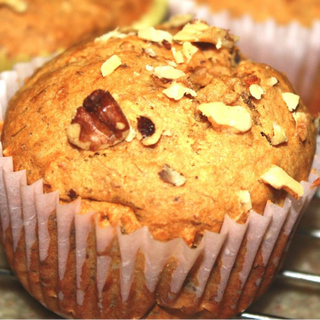 Wheat Banana walnut Muffins (6pc) 