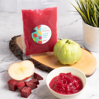 Guava Apple Beet Puree