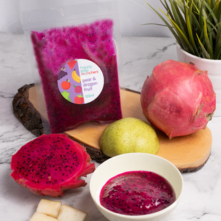 Pear & Dragonfruit Puree