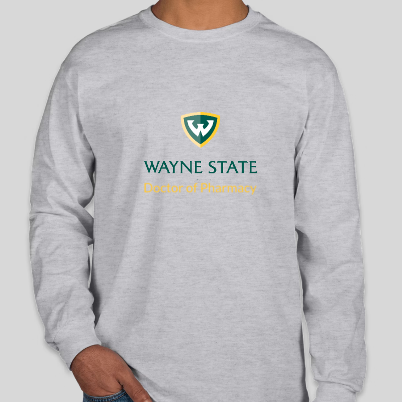 Ash Grey Round Neck Long Sleeve