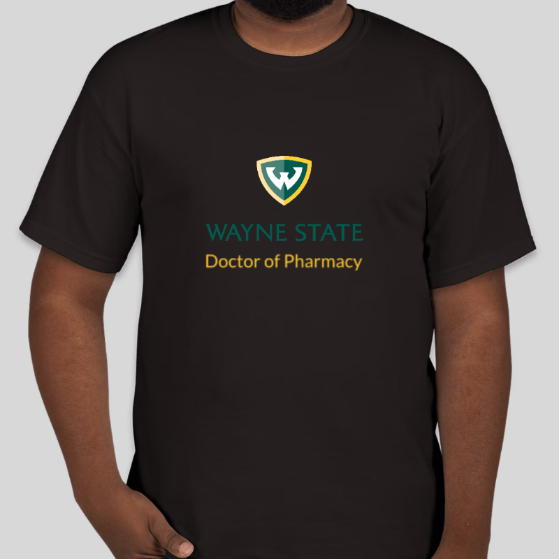 Black Round Neck T-Shirt