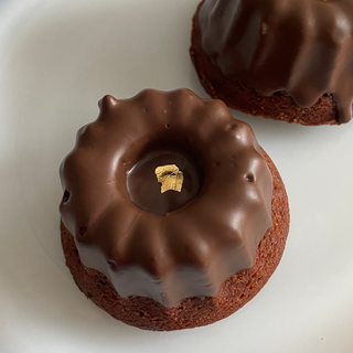 Gold Chocolate pound cake