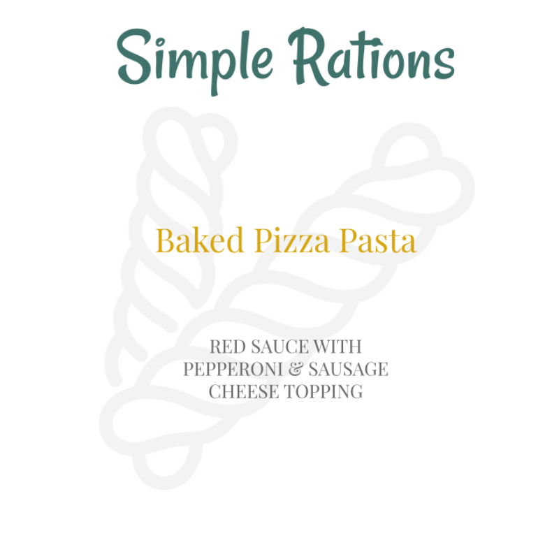 Baked Pizza Pasta Main Image