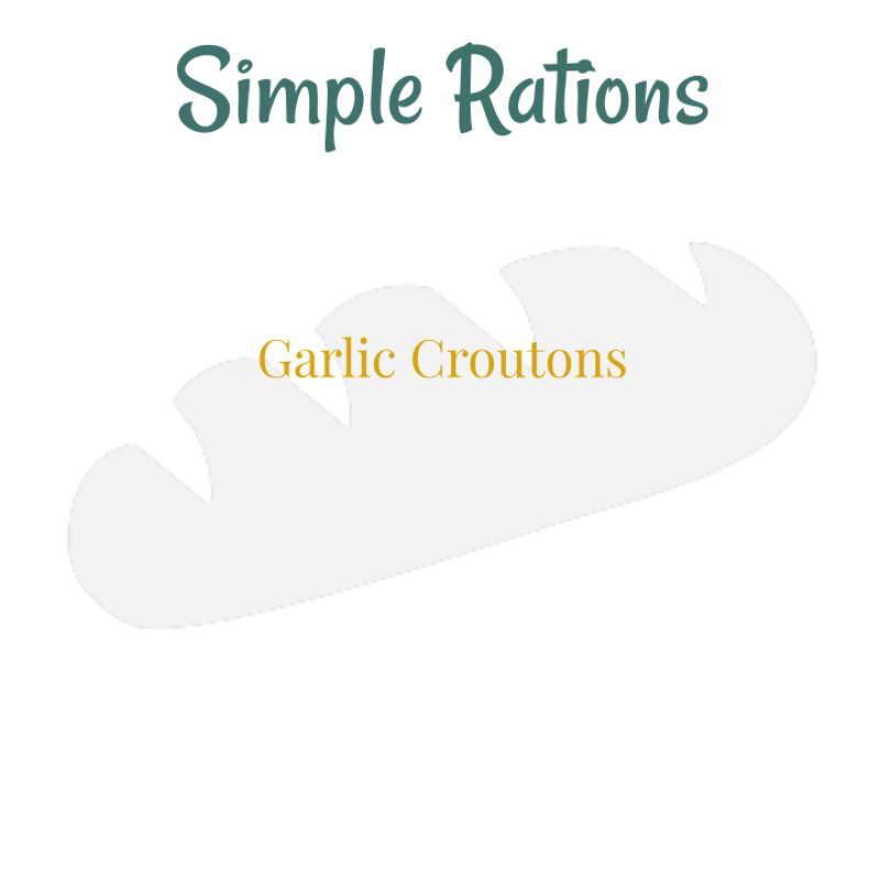 Garlic Croutons Main Image