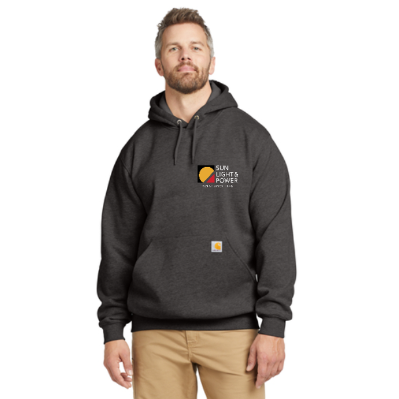 Carbon Heather Carhartt® Midweight Hooded Sweatshirt