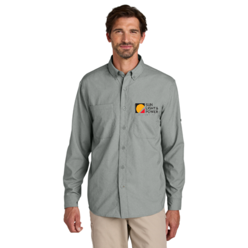 Steel Carhartt Force® Sun Defender™ Long Sleeve Shirt