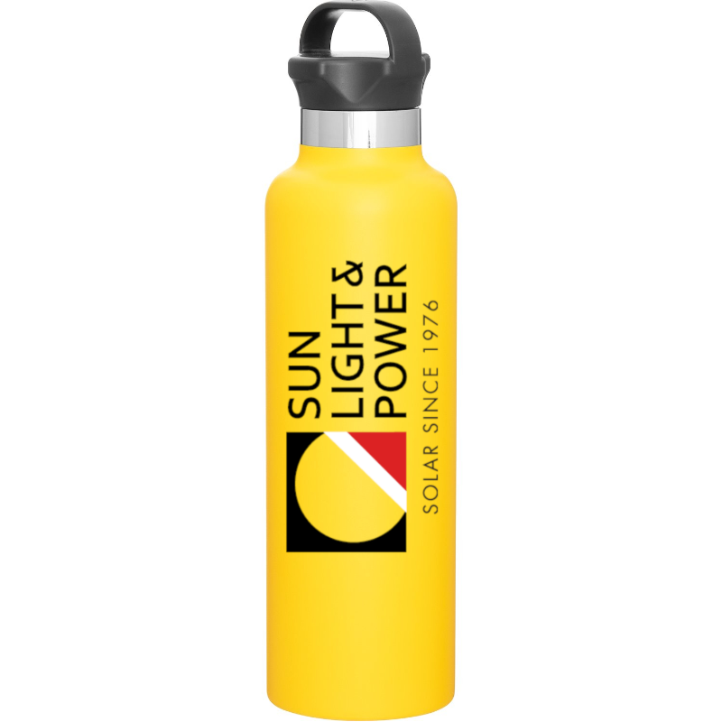 Matte Lemon H2Go Ascent Water Bottle