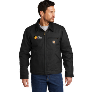 Black Carhartt® Duck Detroit Jacket