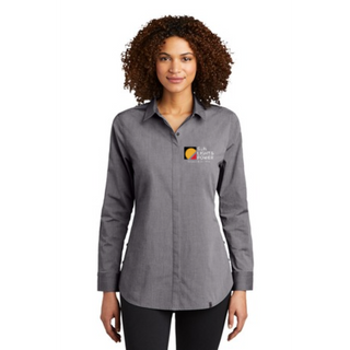 Gear Grey Heather OGIO Ladies Commuter Woven Tunic