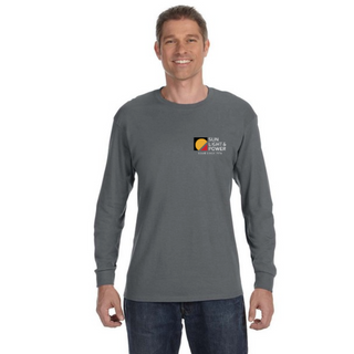 Charcoal Gildan Adult Heavy Cotton™ Long-Sleeve T-Shirt