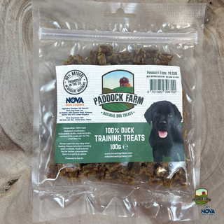 Nova 100% Duck Cubes 100g  Training Treats 