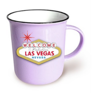 LV MUG M/P FABULOUS VEGAS (PURPLE) VSN #0717