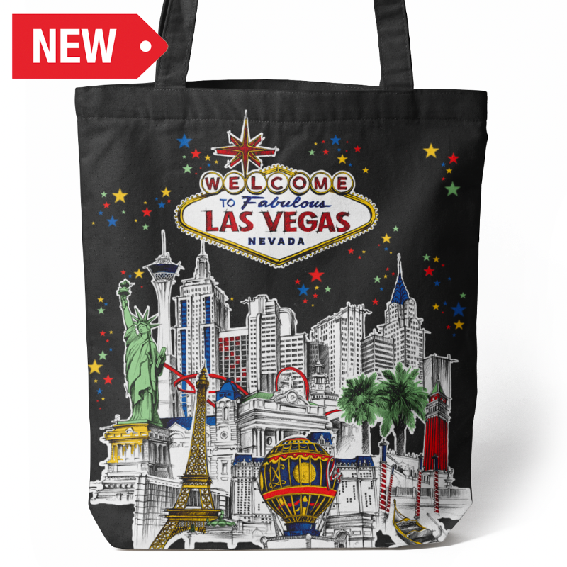 LV TOTE BAG PENCIL (BLK) VSN #6968