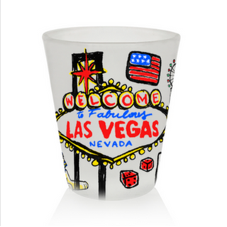 LV SHOT GLASS NAIF VSN #7489