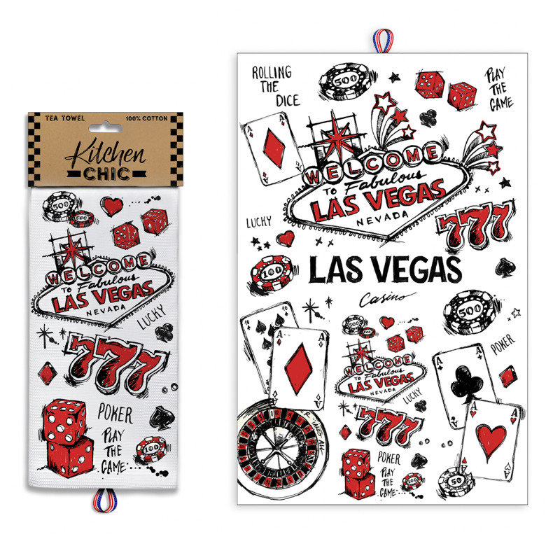 LV KITCHEN TOWEL ARTY VSN #9896