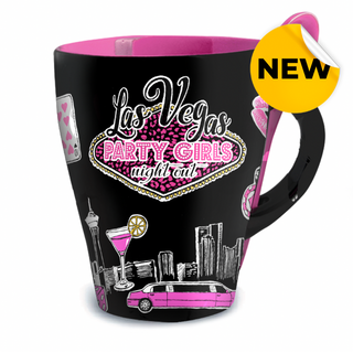 LV MUG SPOON M10 PARTY GIRL (BLK) VSN #0923