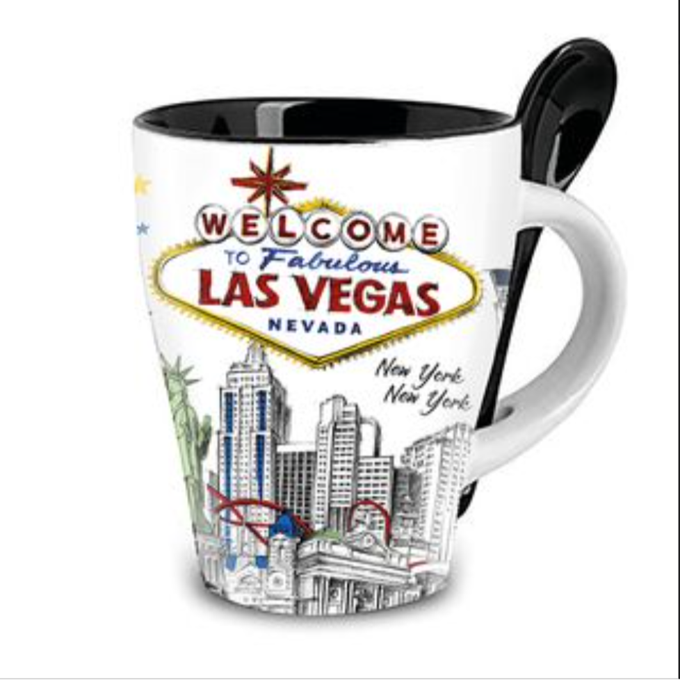 LV MUG SPOON M10 WELCOME VSN #6017