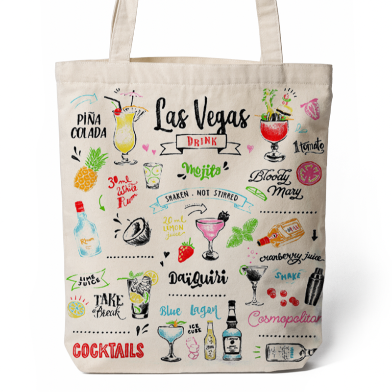 LV TOTE BAG COCKTAIL VSN #8998