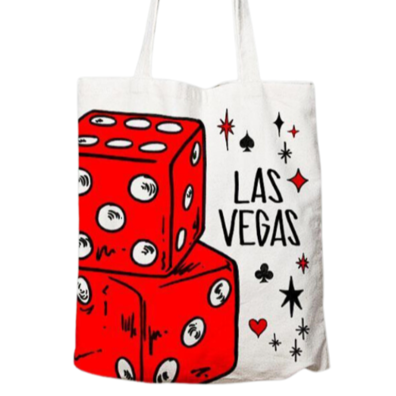 LV TOTE BAG DICE VSN #0953