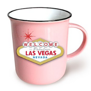 LV MUG M/P FABULOUS VEGAS (PINK) VSN #0717