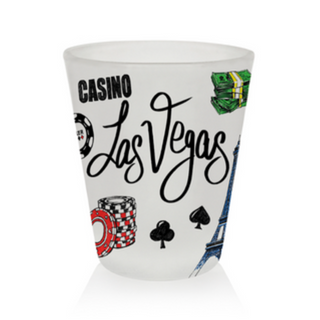 LV SHOT GLASS BD VSN #7465